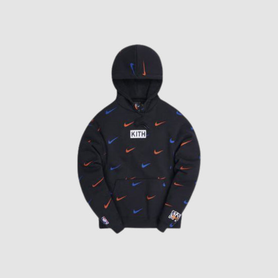 Kith & Nike for New York Knicks AOP Hoodie Black